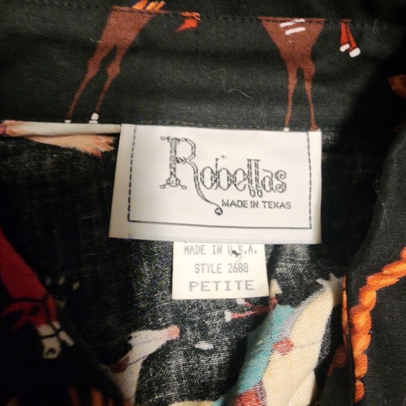 Robellas Native American print vintage skirt set - Picture 2 of 15